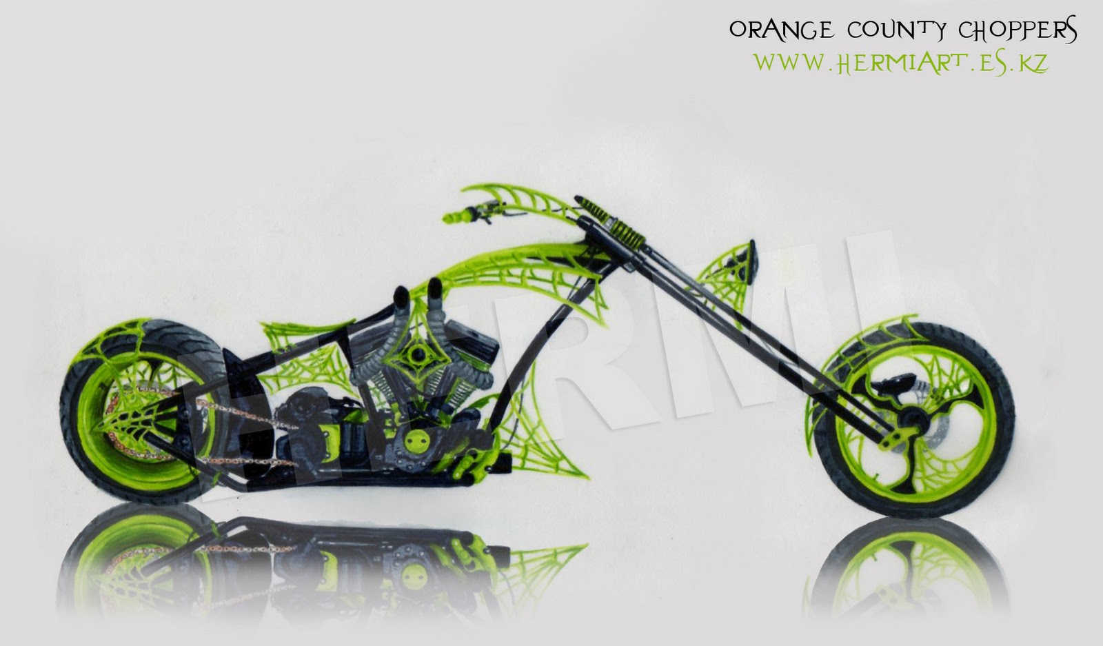 orange_county_choppers_drawing_by_hermihrz